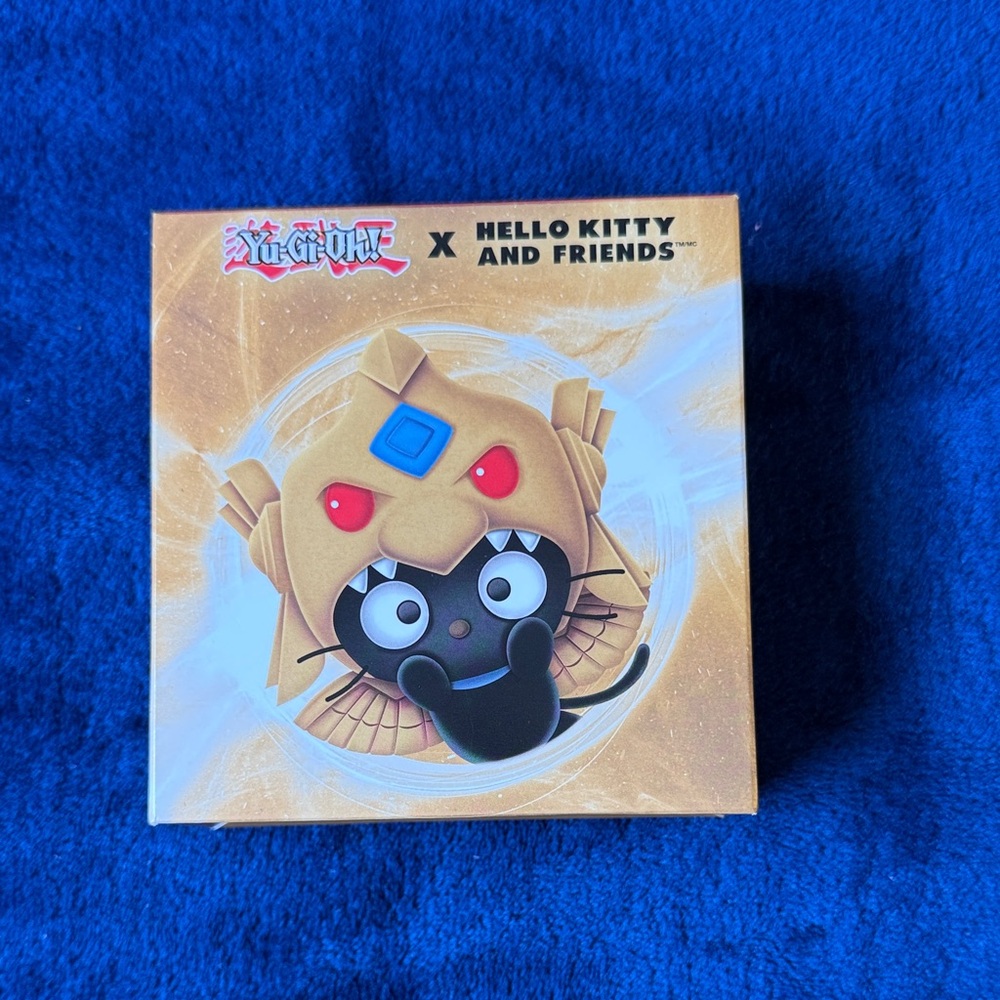 McDonald's Yu-Gi-Oh! x Hello Kitty Black and Gold Plush